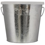 TIKI 1412110 17-Ounce Galvanized Citronella Wax Bucket