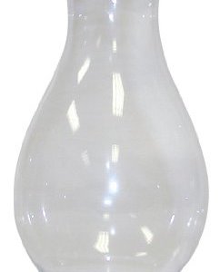 Lamplight 417b Flaretop Chimney Oil Lamp, Clear