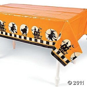 Plastic Halloween Party Table Cover 54" x 108"