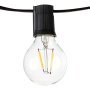 Brightech - Ambience PRO LED String Lights with G40 LED Bulbs - Commercial Quality - UL Listed - Indoor and Outdoor Use - Natural Warm White Light - 26ft Length