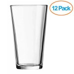 Chefs Star 16-Ounce Beer Glasses (Pack of 12)